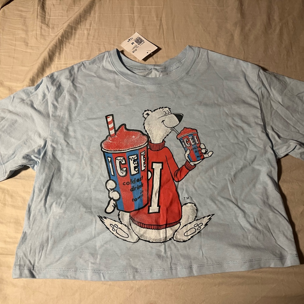 Forever 21 Retro Icee Crop Top